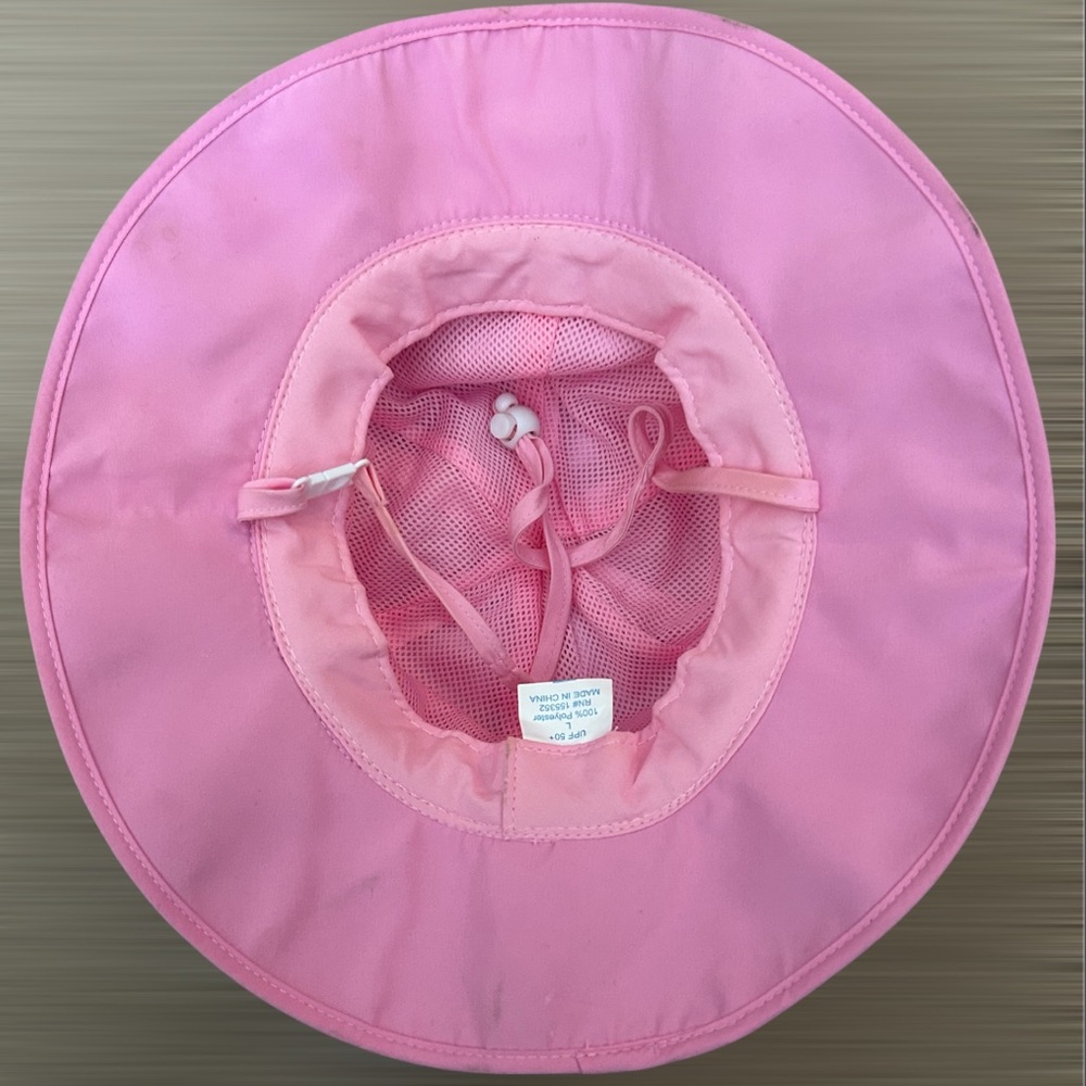 ✅ 5 for $25 - Pink SPF Brimmed Sun Hat, Toddler - Picture 9 of 11